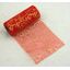 ORGANZA GLITR 38 12cmx10yd*ČERVENÁ+ZLATÁ