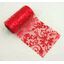 ORGANZA TISK 40 12cmx10yd*ČERVENÁ