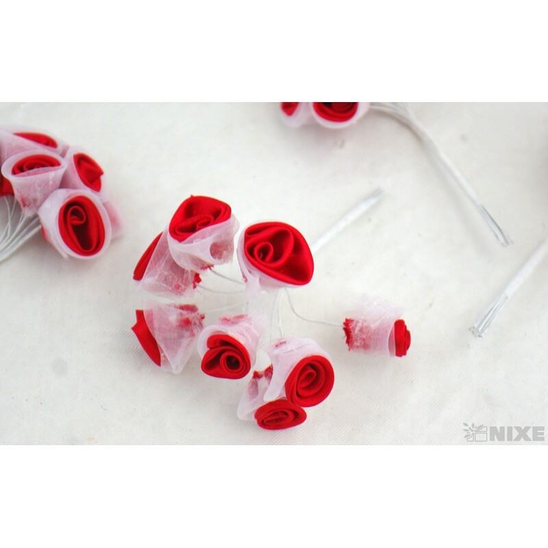 KYTIČKA SVAZEK 2x10cm 8ks 12sv*ČERVENÁ