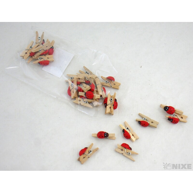 OZDOBNÝ KOLÍČEK BERUŠKA 1cmx2,5cm 24ks*