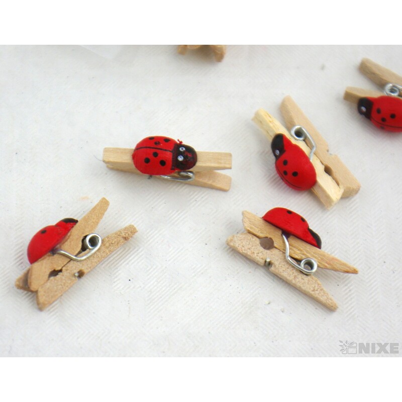 OZDOBNÝ KOLÍČEK BERUŠKA 1cmx2,5cm 24ks*