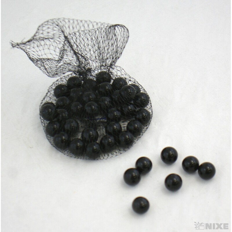 PERLA 1,5cm 39ks*ČERNÁ