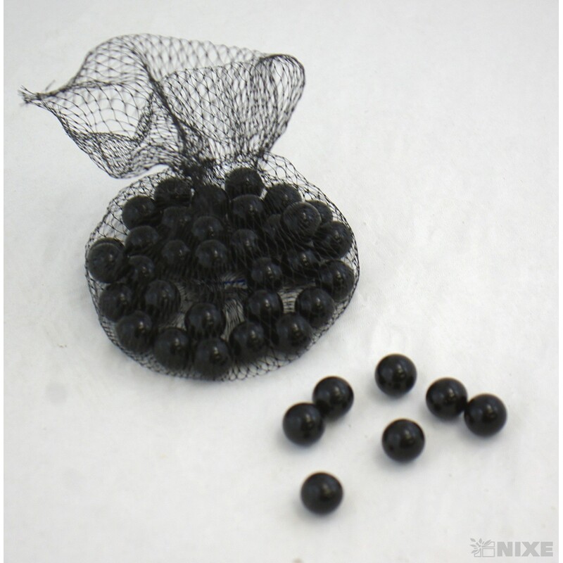 PERLA 1,5cm 39ks*ČERNÁ