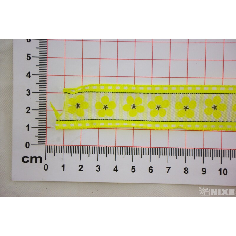 STUHA KVÍTKY N 25mmx20m*ŽLUTÁ 801