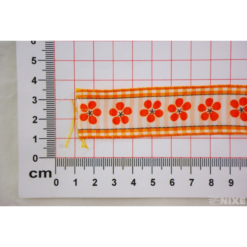 STUHA KVÍTKY N 25mmx20m*ORANŽOVÁ 802