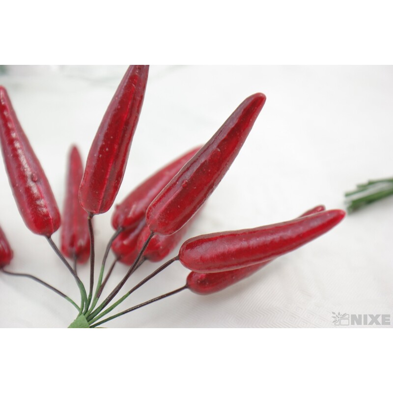 PAPRIKA 4x14cm 12sv 12ks*ČERVENÁ