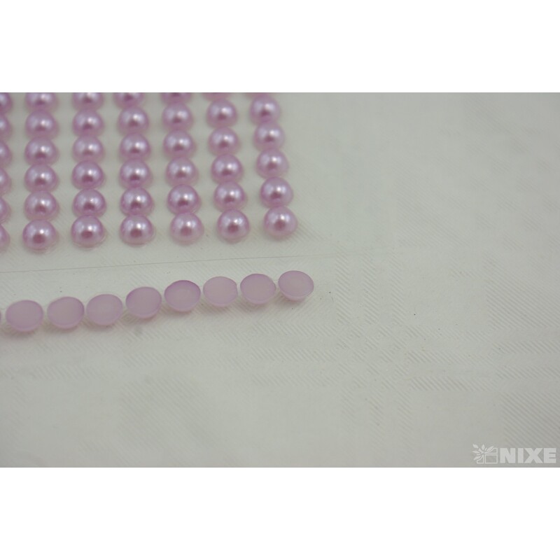 PERLIČKY NALEPOVACÍ 6mm 140ks*FIALOVÁ SV.