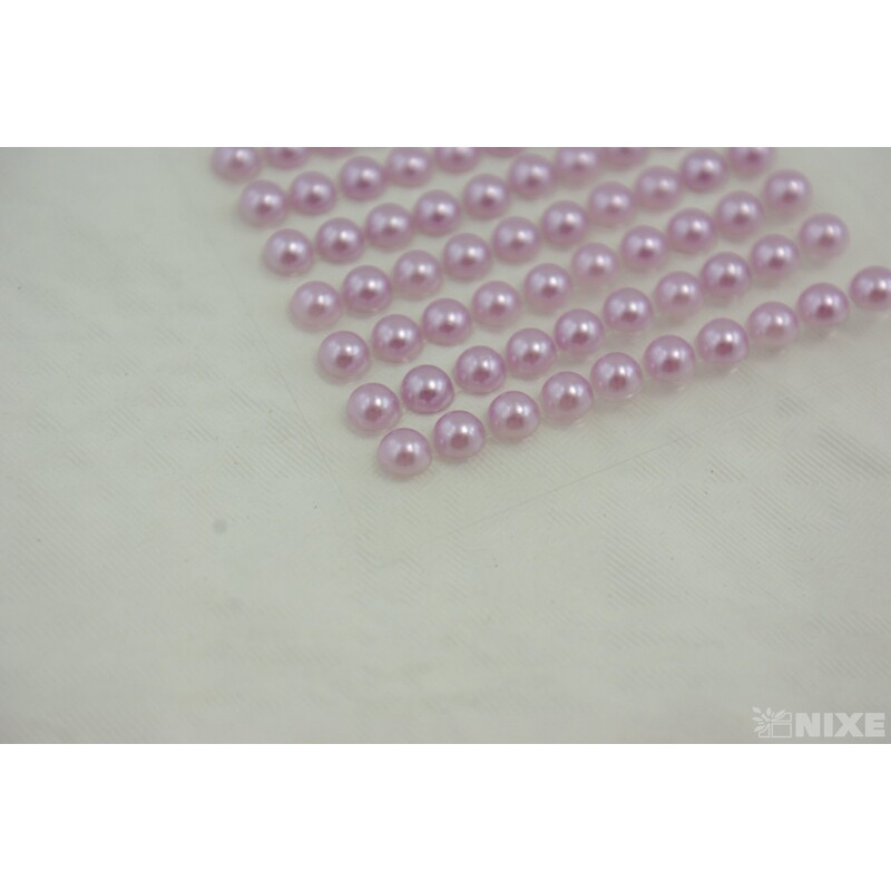 PERLIČKY NALEPOVACÍ 6mm 140ks*FIALOVÁ SV.