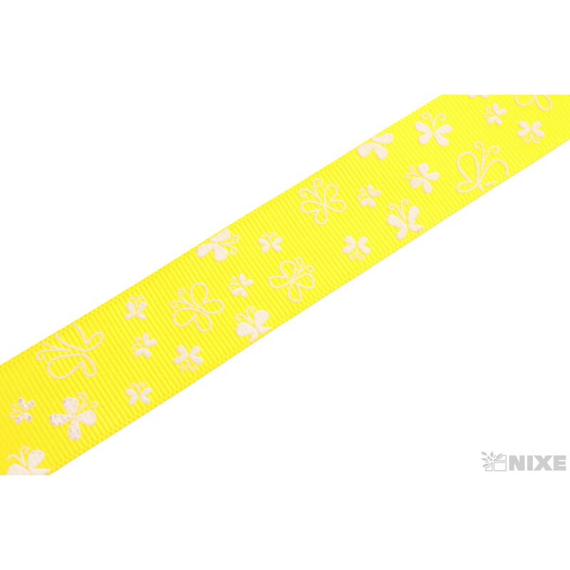 RYPSOVÁ STUHA 25mmx20m*ŽLUTÁ 206207