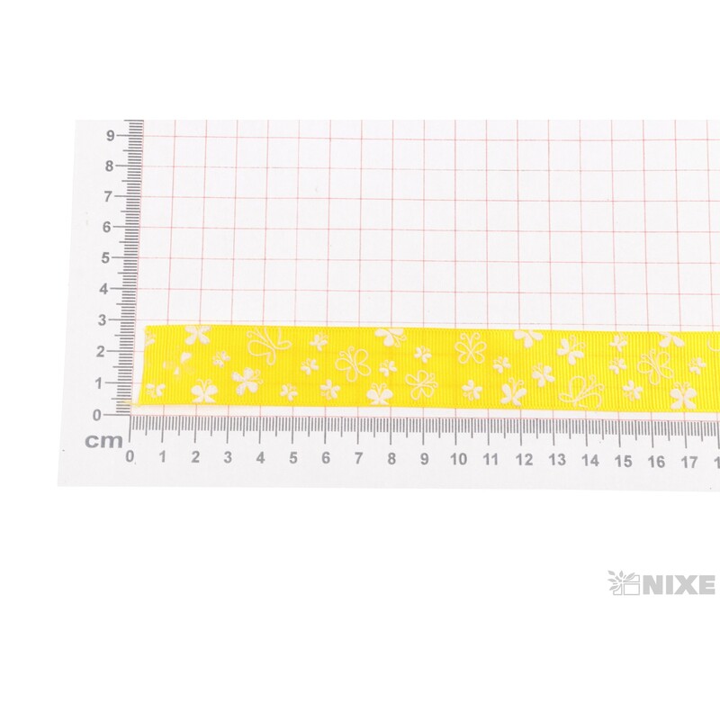 RYPSOVÁ STUHA 25mmx20m*ŽLUTÁ 206207