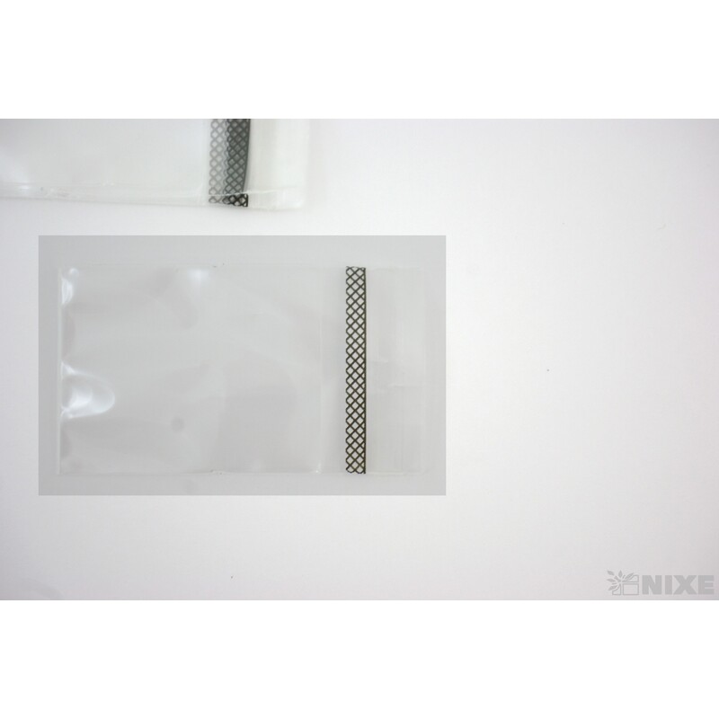 SÁČEK S KLOPOU 04x05cm +2cm TT*PRŮHLEDNÁ