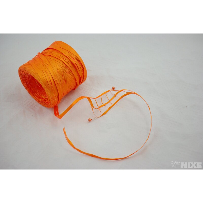 RAFIA BASIC FLUO 200m*ORANŽOVÁ 