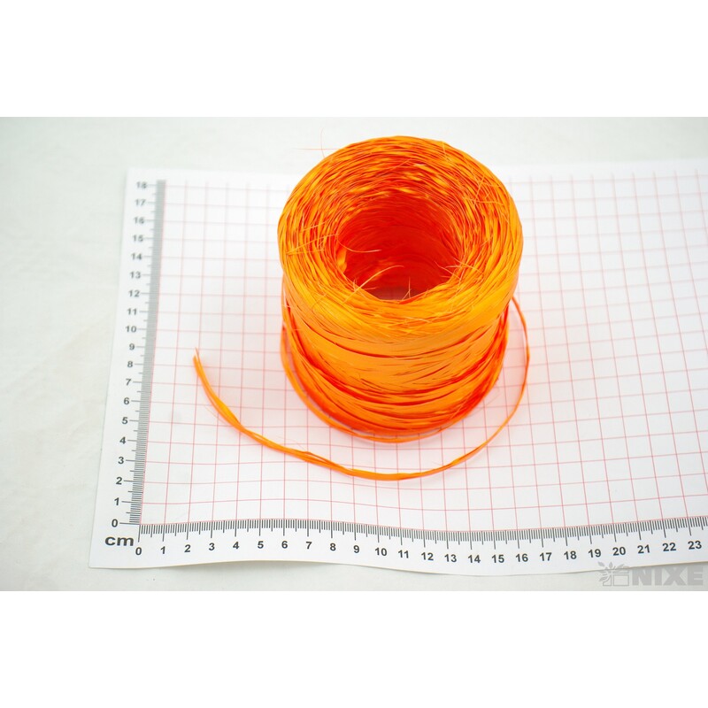 RAFIA BASIC FLUO 200m*ORANŽOVÁ 