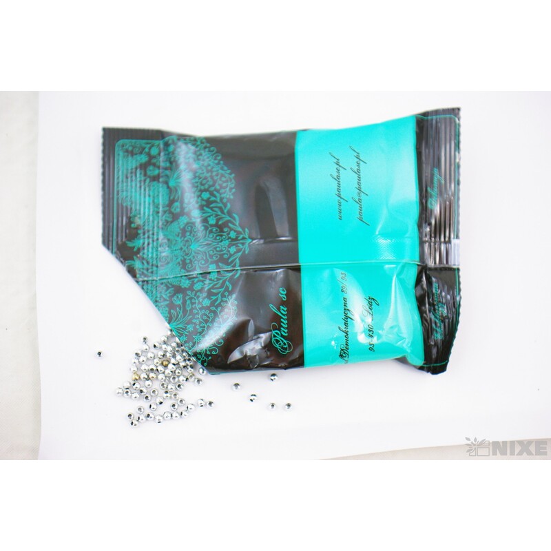 KORÁLKY 3mm 50g METAL*STŘÍBRNÁ