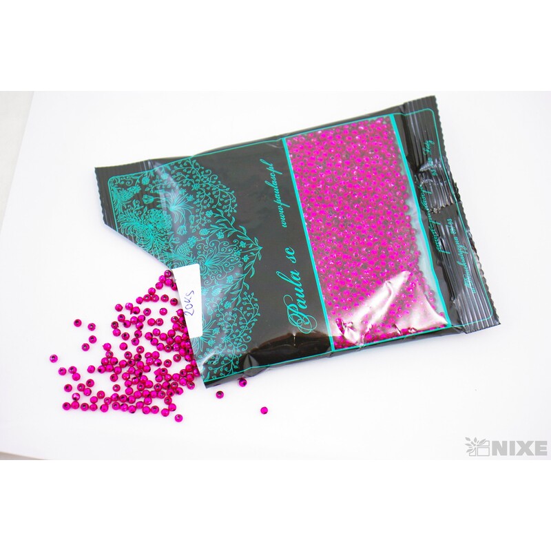 KORÁLKY 3mm 50g METAL*FUXIE