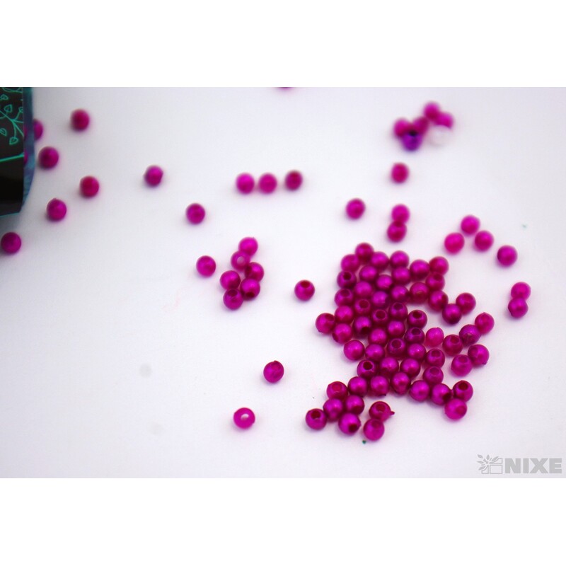 KORÁLKY 3mm 50g*FIALOVÁ