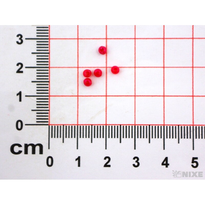 KORÁLKY 3mm 50g*RŮŽOVÁ