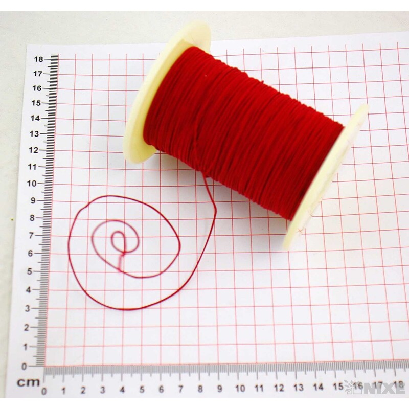 GYMPA SLABÁ CÍVKA 1mmx100m*BORDOVÁ 915199