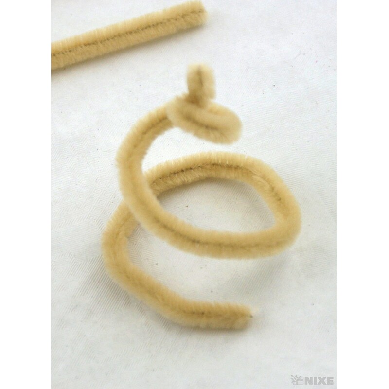 DRÁTEK ŽINYLKA 8mmx31cm 100ks*PŘÍRODNÍ