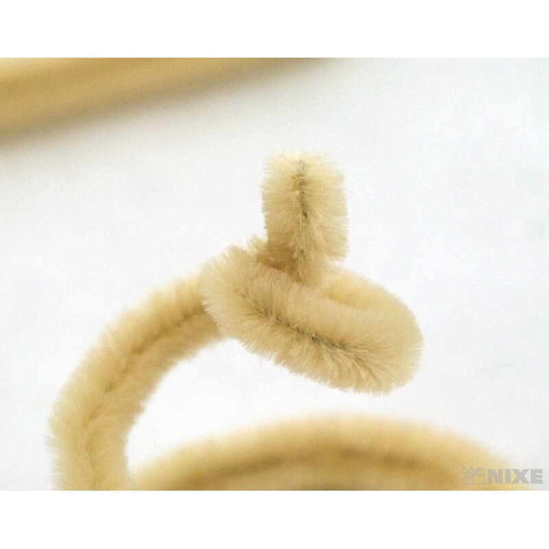 DRÁTEK ŽINYLKA 8mmx31cm 100ks*PŘÍRODNÍ