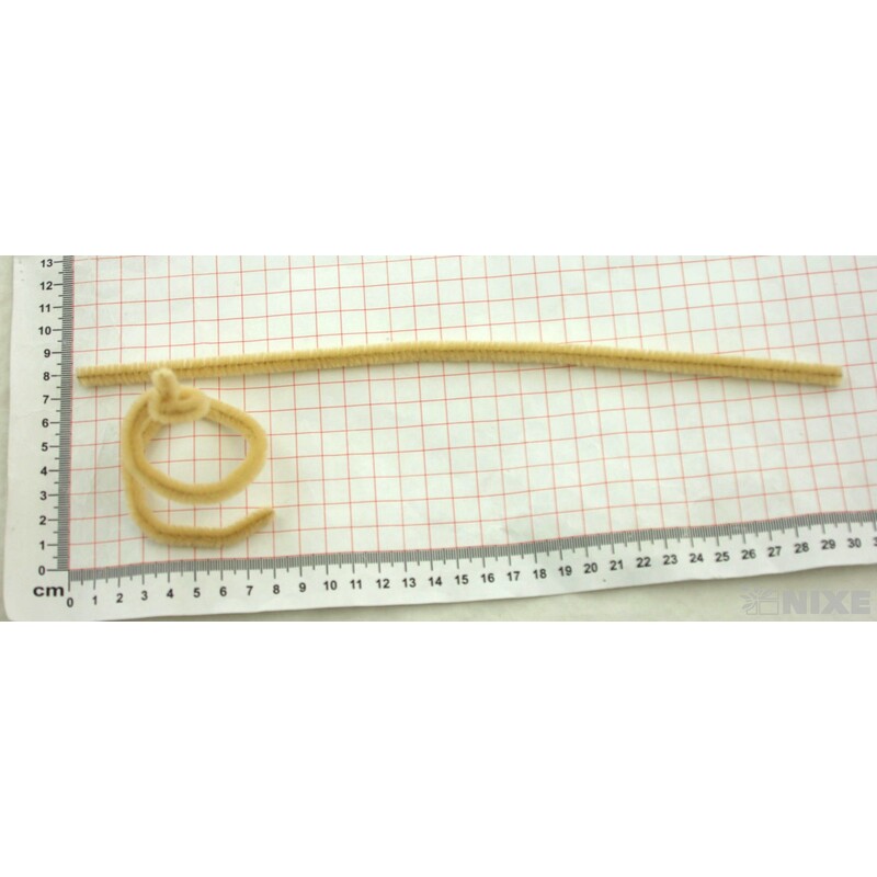 DRÁTEK ŽINYLKA 8mmx31cm 100ks*PŘÍRODNÍ