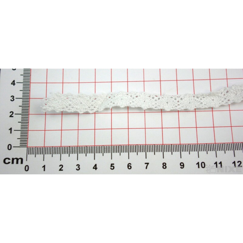 STUHA KRAJKA MIX 10mmx5yd*BÍLÁ