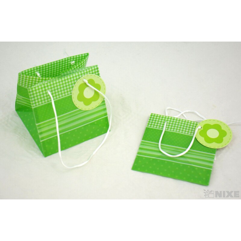 TAŠKA PLAST KYTKA 10x10x10cm*MIX BAREV