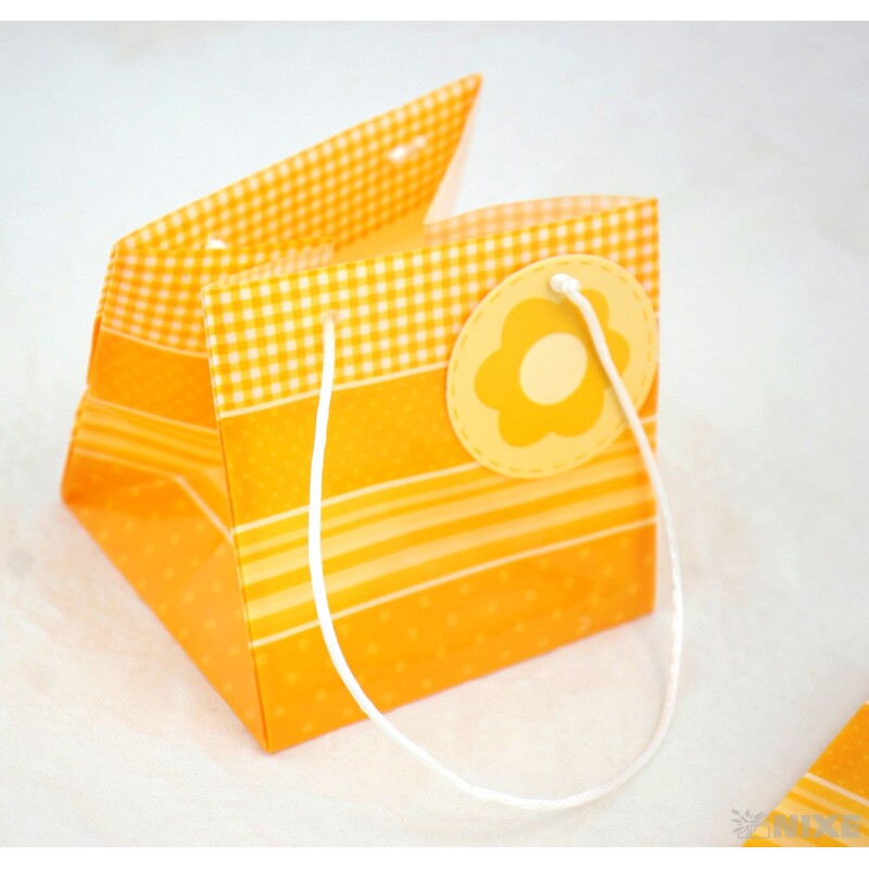 TAŠKA PLAST KYTKA 10x10x10cm*MIX BAREV