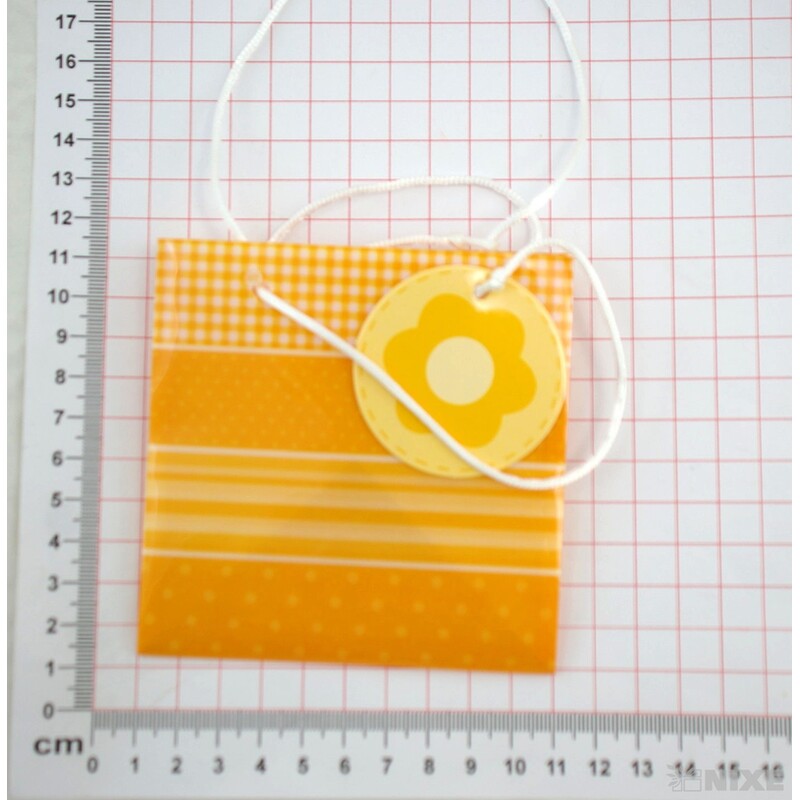 TAŠKA PLAST KYTKA 10x10x10cm*MIX BAREV