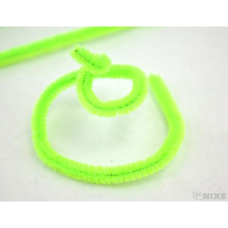 DRÁTEK ŽINYLKA 8mmx31cm 100ks*ZELENÁ SV.