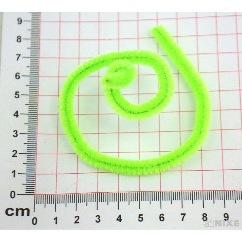 DRÁTEK ŽINYLKA 8mmx31cm 100ks*ZELENÁ SV.