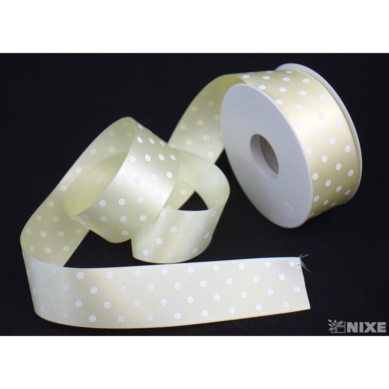 STUHA PUNTÍK N 40mmx25m*KRÉMOVÁ 206