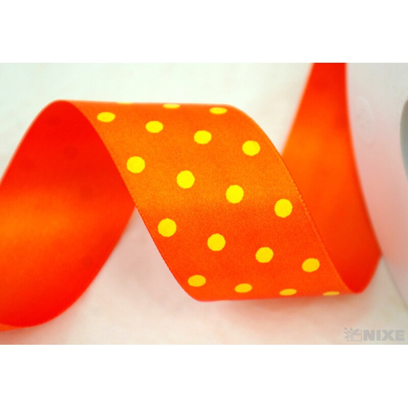 STUHA PUNTÍK N 40mmx25m*ORANŽOVÁ+ŽLUTÁ 248