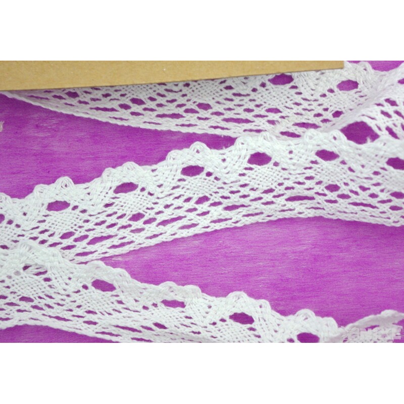 STUHA KRAJKA 25mmx5yd*BÍLÁ