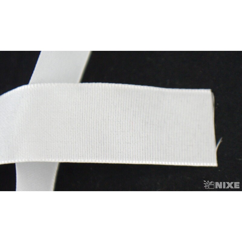 TAFT STUHA POLYE. 25mmx10m*BÍLÁ 030100