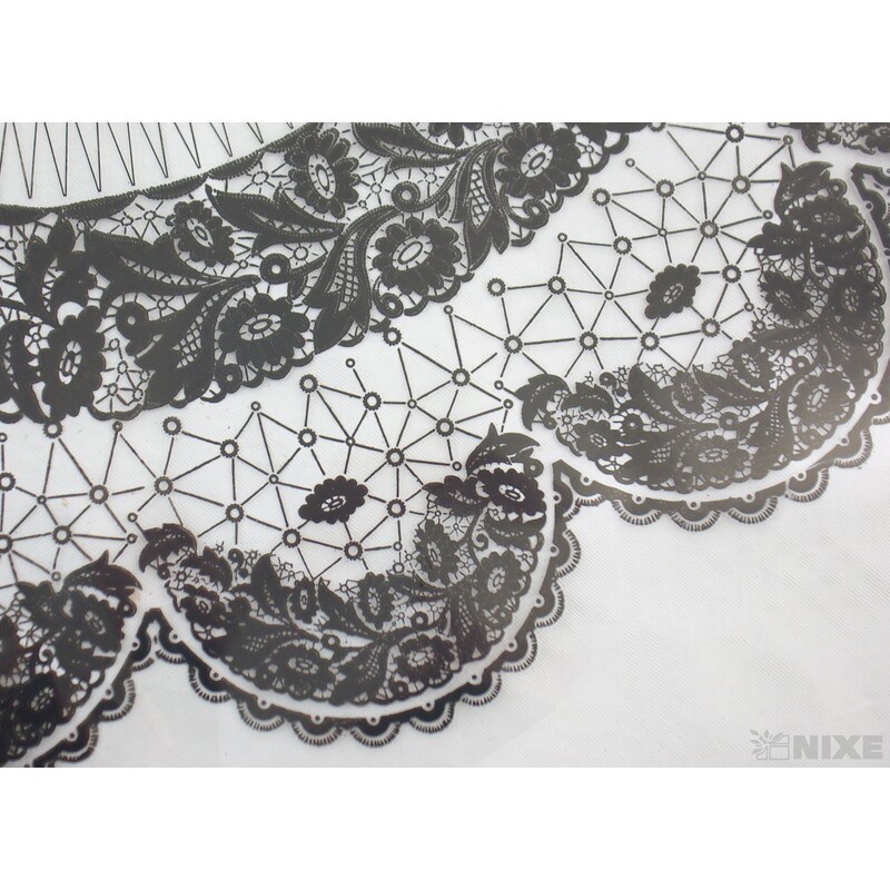 60cm KRAJKA RONDO*ČERNÁ