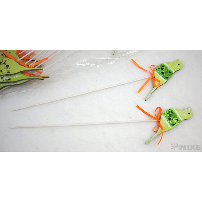 ZÁPICH PTÁČEK 10x30cm*ZELENÁ