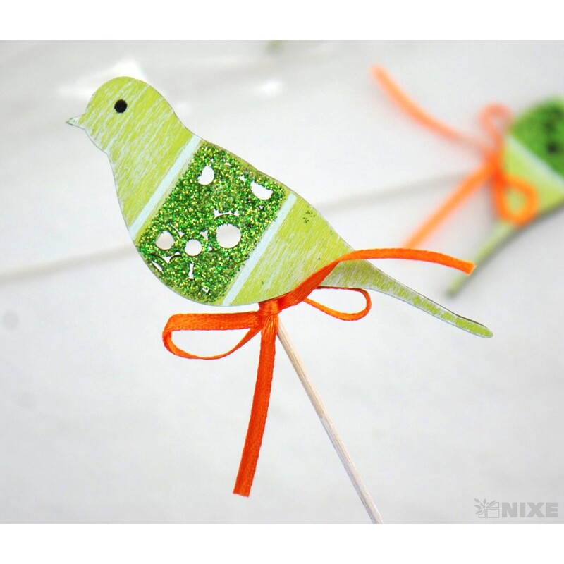 ZÁPICH PTÁČEK 10x30cm*ZELENÁ