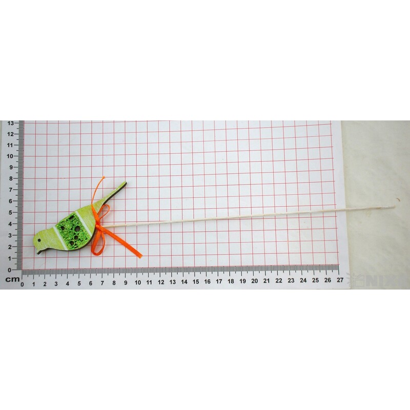 ZÁPICH PTÁČEK 10x30cm*ZELENÁ