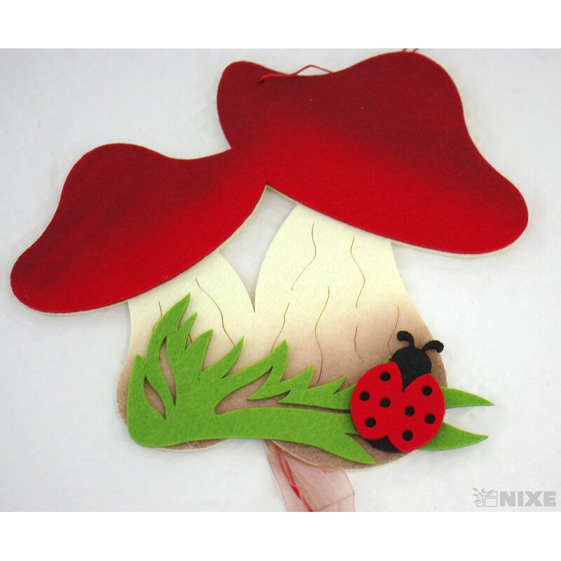 ZÁVĚS FILC HŘÍBEK 24x20cm*