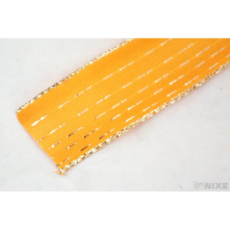 PLÁTNOVÁ STUHA MTP DR. 25mmx25m*ORANŽOVÁ 030617