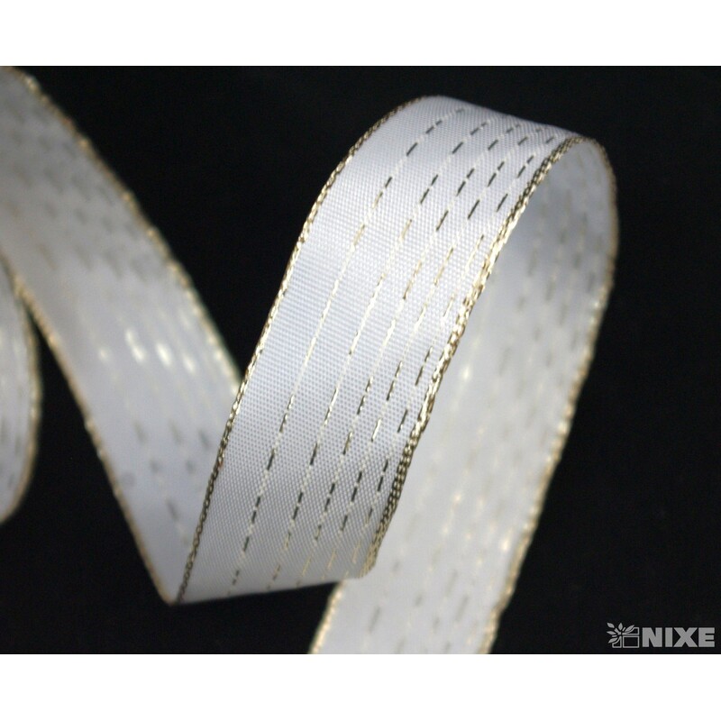 PLÁTNOVÁ STUHA  MTP DR. 25mmx25m*ZLATÁ 030100-1