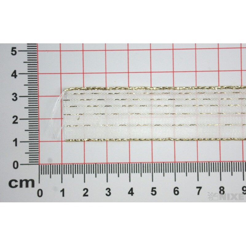 PLÁTNOVÁ STUHA  MTP DR. 25mmx25m*ZLATÁ 030100-1