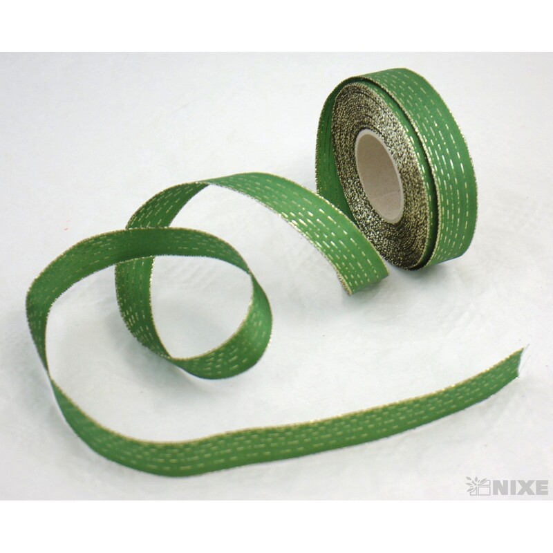 PLÁTNOVÁ STUHA MTP DR. 25mmx25m*ZELENÁ 030322