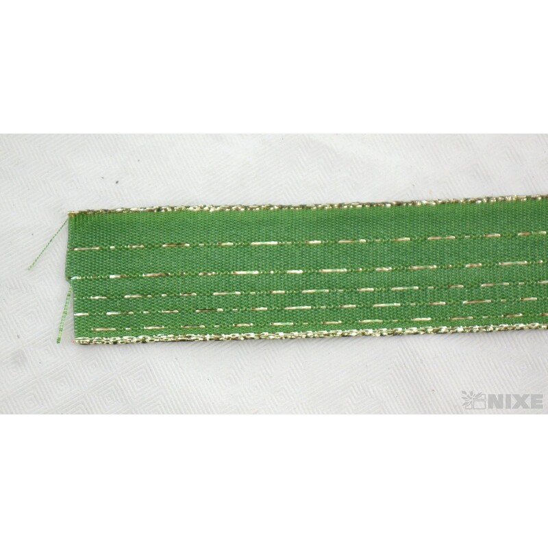 PLÁTNOVÁ STUHA MTP DR. 25mmx25m*ZELENÁ 030322