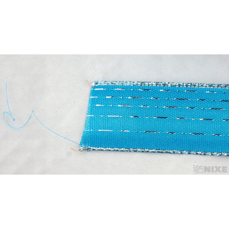 PLÁTNOVÁ STUHA MTP DR. 25mmx25m*MODRÁ SV. 030433