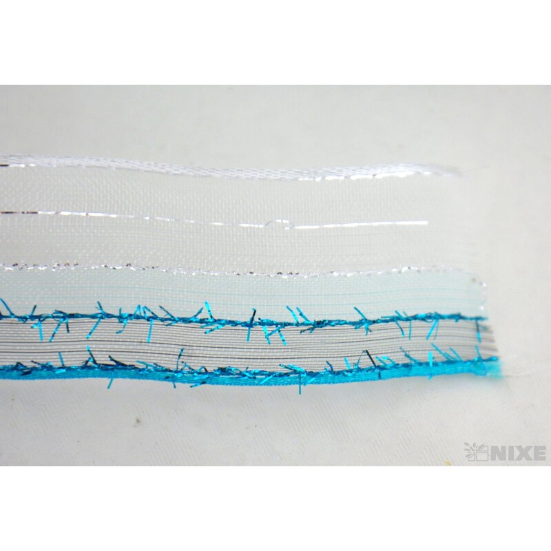 PLÁTNOVÁ STUHA MON DR. 40mmx25m*MODRÁ 422 205