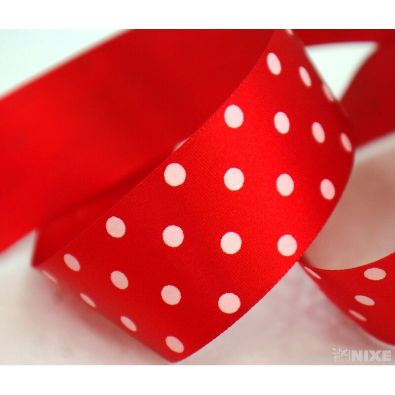 STUHA PUNTÍK N 40mmx25m*ČERVENÁ 620