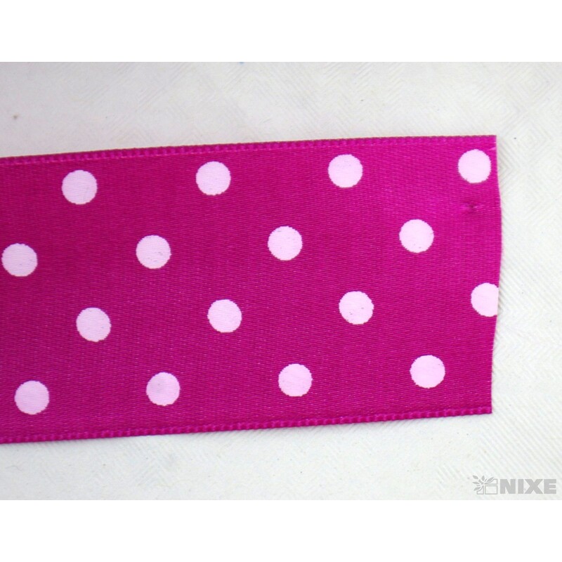 STUHA PUNTÍK N 40mmx25m*RŮŽOVÁ TM. 643