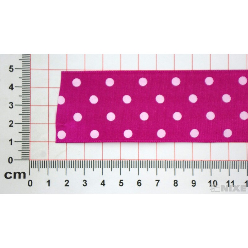 STUHA PUNTÍK N 40mmx25m*RŮŽOVÁ TM. 643